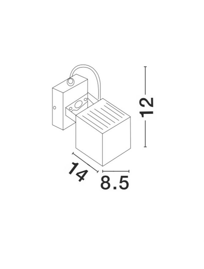 FOCUS aplica exterioara LED 752470 [3]