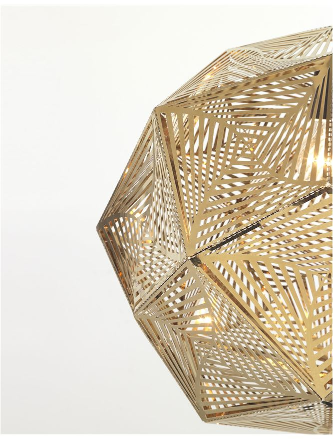FOGGIA suspensie SP1 - 82148748 - Stainless Steel Gold Black Fabric Wire [3]