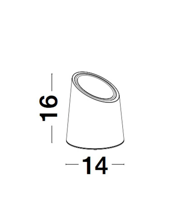 FOX aplica exterior LED 9470581 [6]
