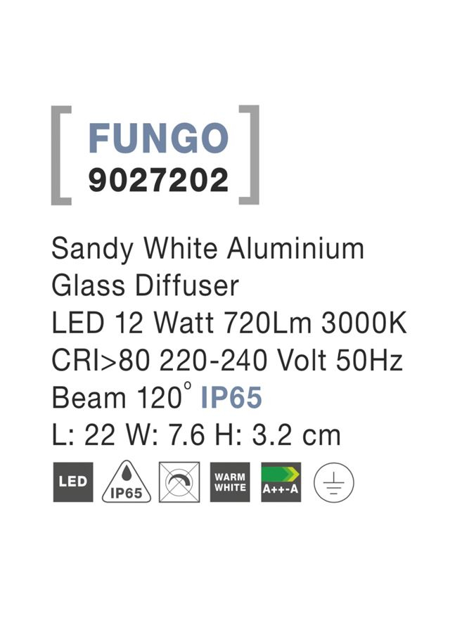 FUNGO aplica exterioara LED 9027202 [3]