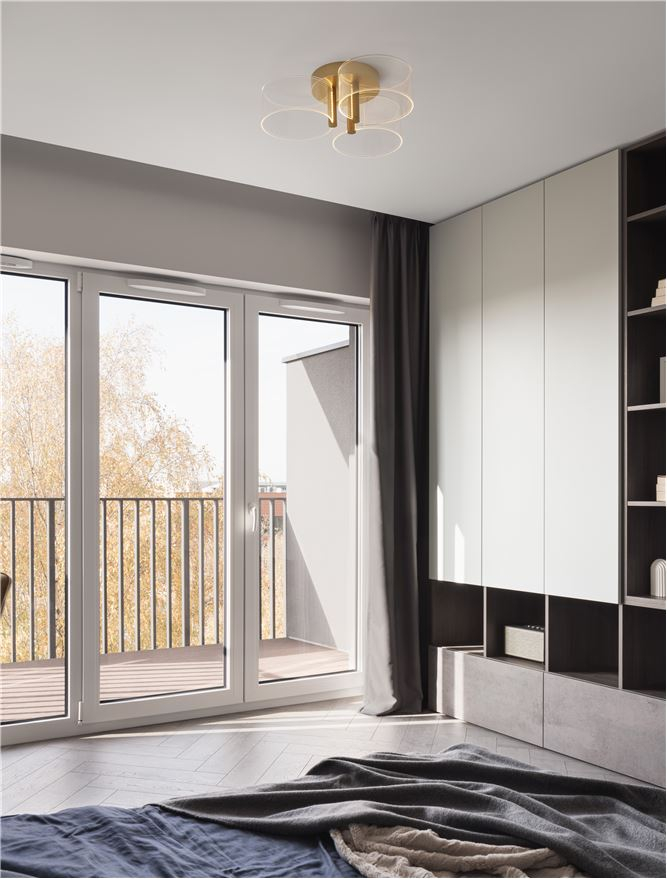 Gatlin PL3 - plafoniera moderna cu LED [1]