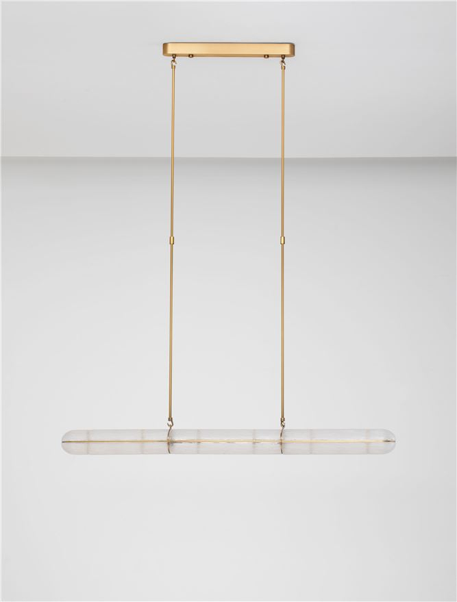 Gloree - suspensie moderna LED Liniar 120 cm [4]