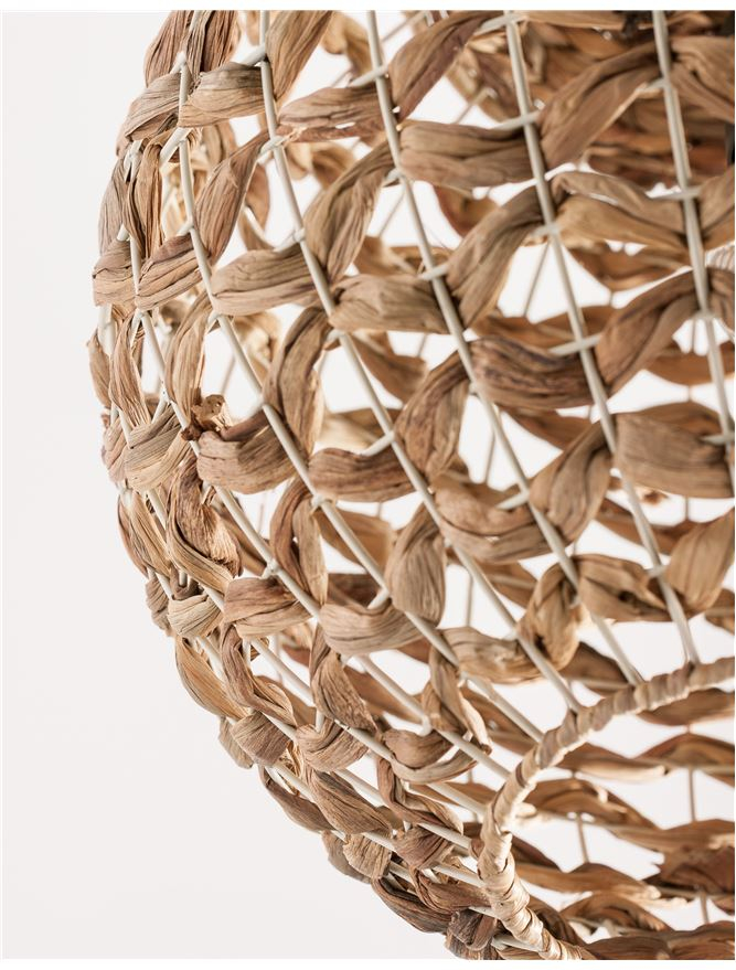 GRIFFIN suspensie SP1 - 9587122 - Dried Water Hyacinth Black Fabric Wire & Base [4]
