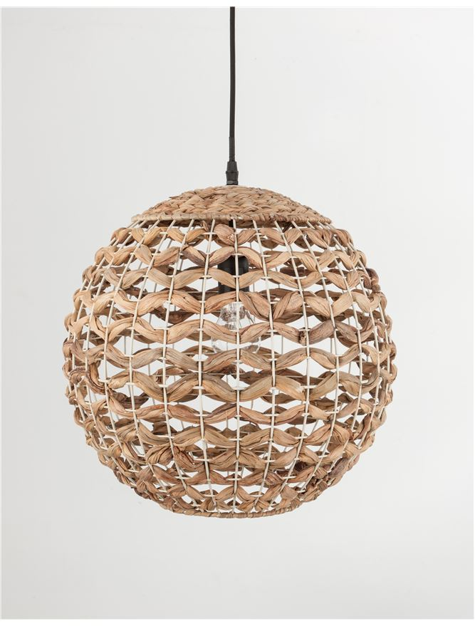 GRIFFIN suspensie SP1 - 9587122 - Dried Water Hyacinth Black Fabric Wire & Base [1]