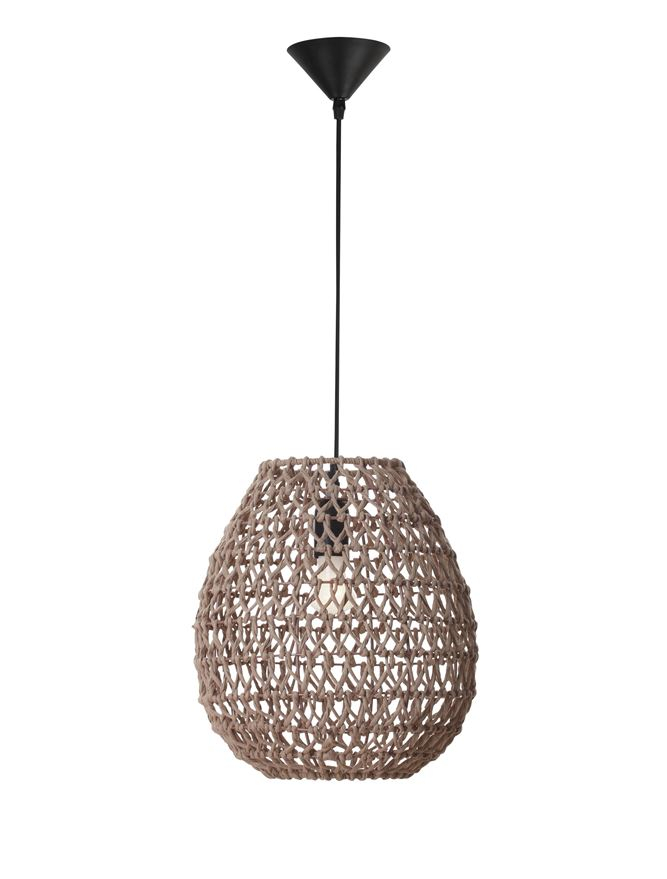 GRIFFIN suspensie SP1 - 9587131 - Paper Mocca Black Fabric Wire & Base [2]
