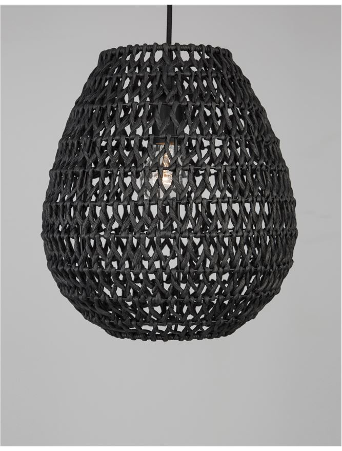 GRIFFIN suspensie SP1 - 9858713 - Black Paper Black Fabric Wire & Base [4]
