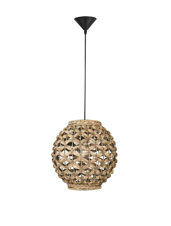 GRIFFIN suspensie SP1 - 9858720 - Dried Water Hyacinth Black Fabric Wire & Base [2]