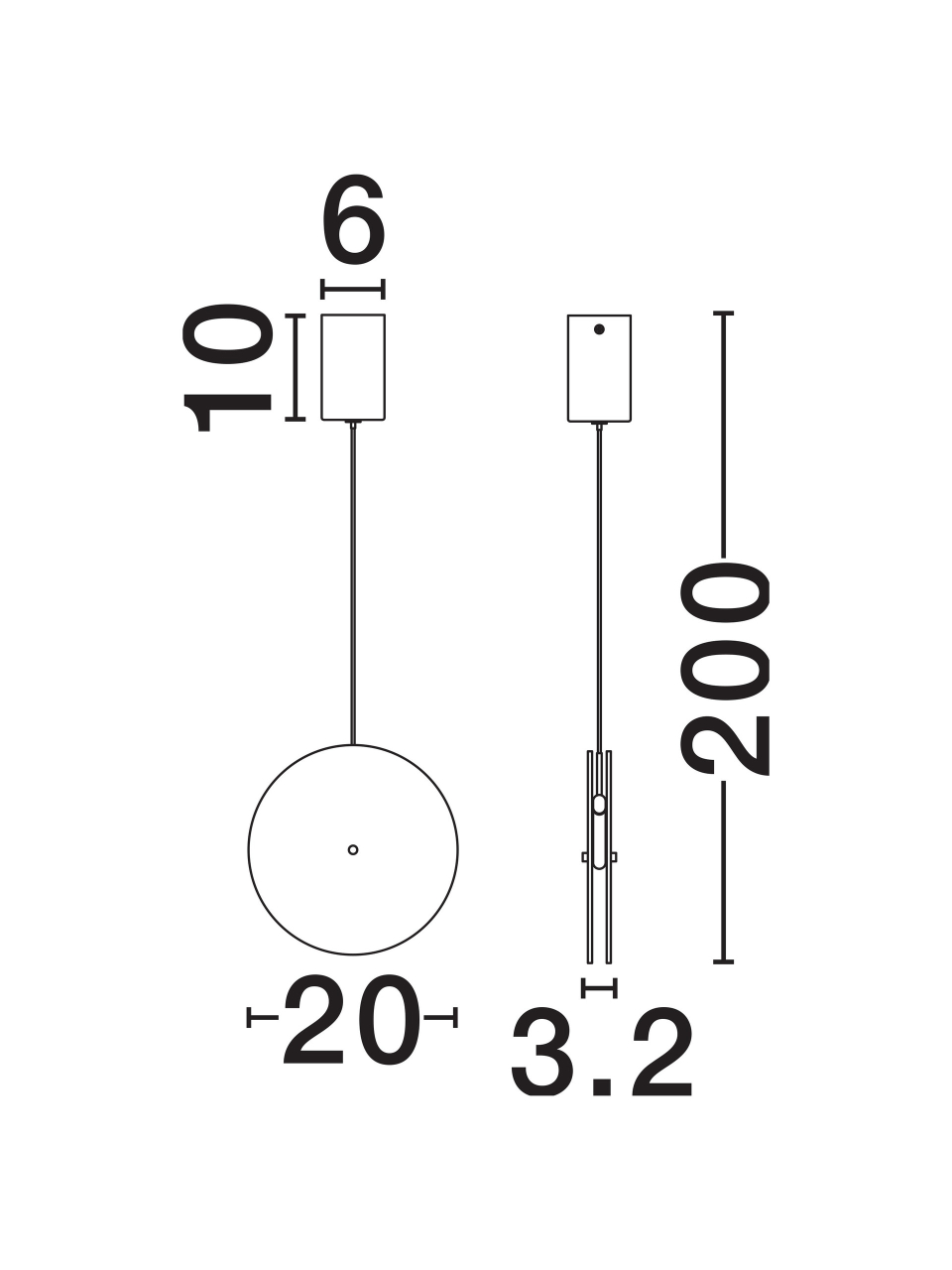 HALLEY 1 champagne - suspensie moderna LED [10]