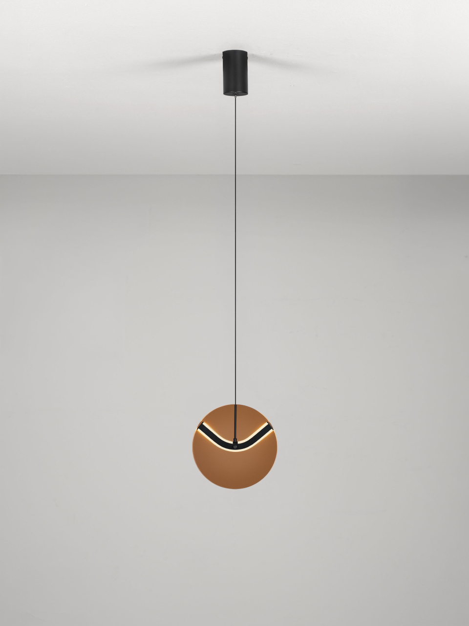 HALLEY 1 champagne - suspensie moderna LED [4]