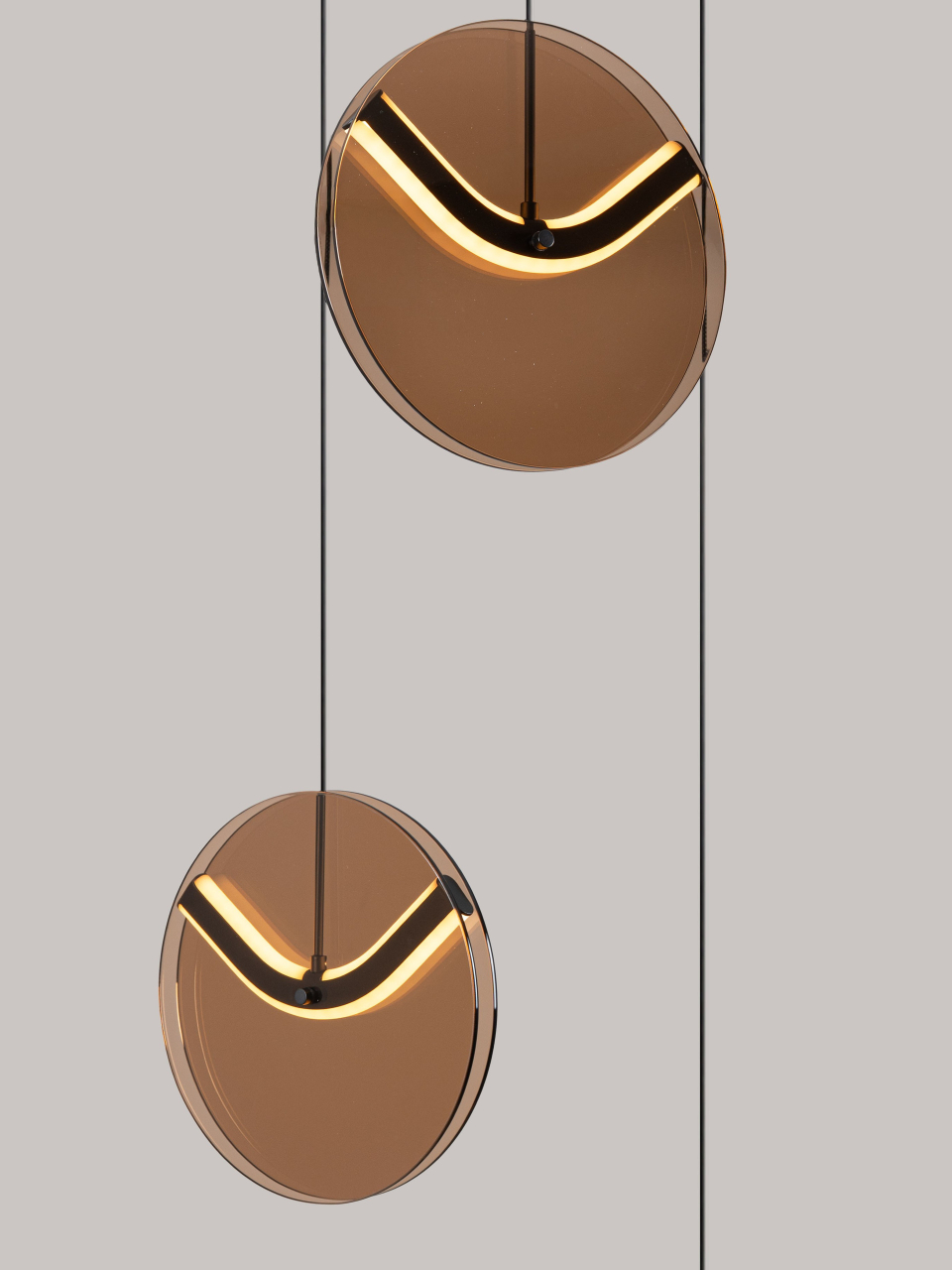 HALLEY 1 champagne - suspensie moderna LED SP3 [6]