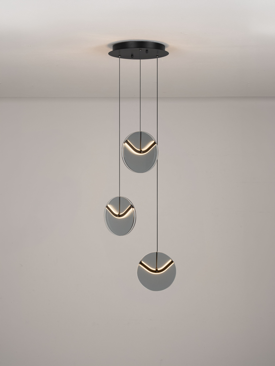 HALLEY 1 smokey - suspensie moderna LED SP3 [4]
