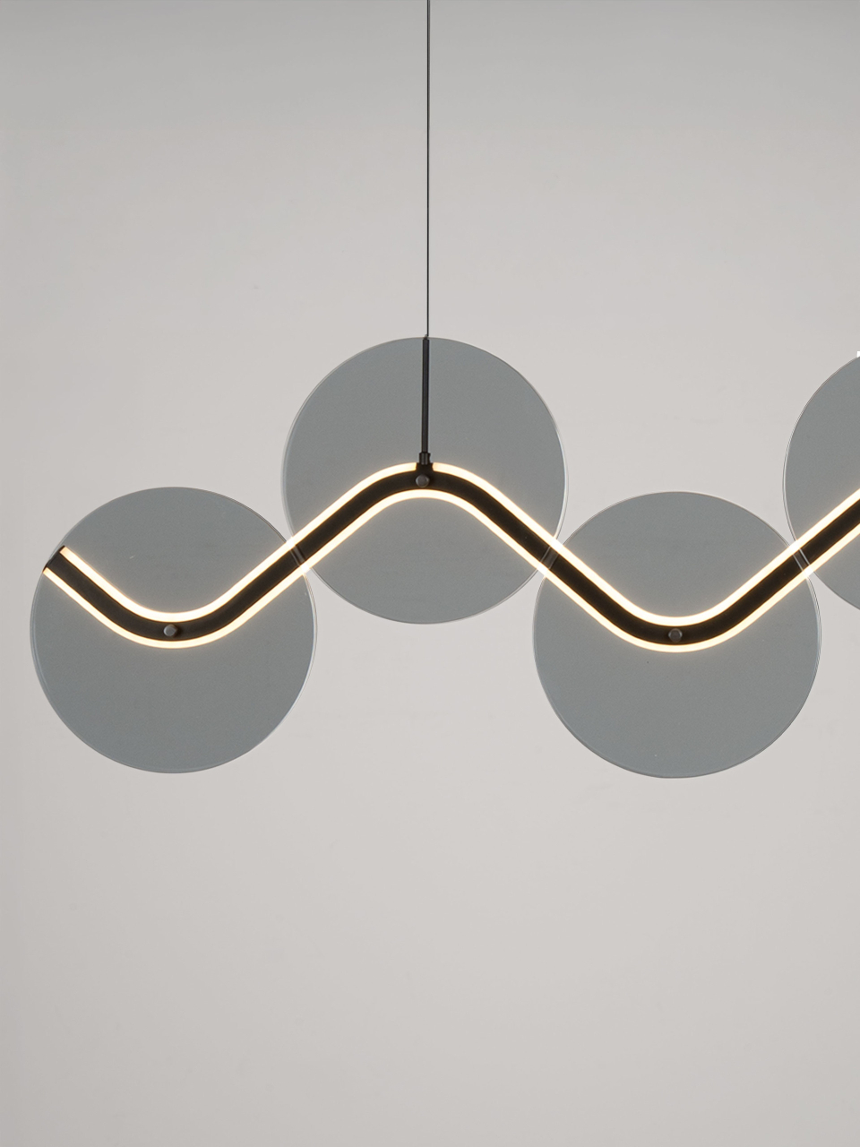 HALLEY 1 smokey - suspensie moderna LED [7]