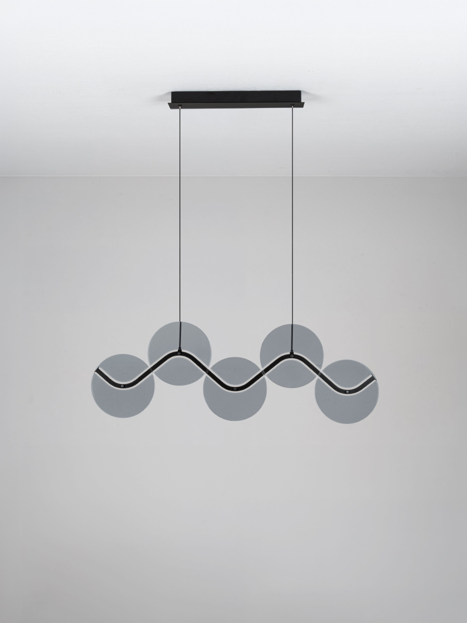 HALLEY 1 smokey - suspensie moderna LED [3]