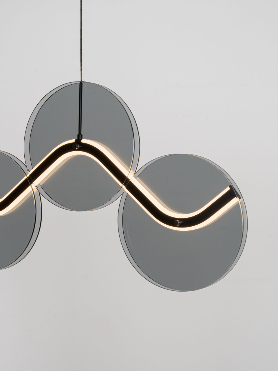 HALLEY 1 smokey - suspensie moderna LED [6]
