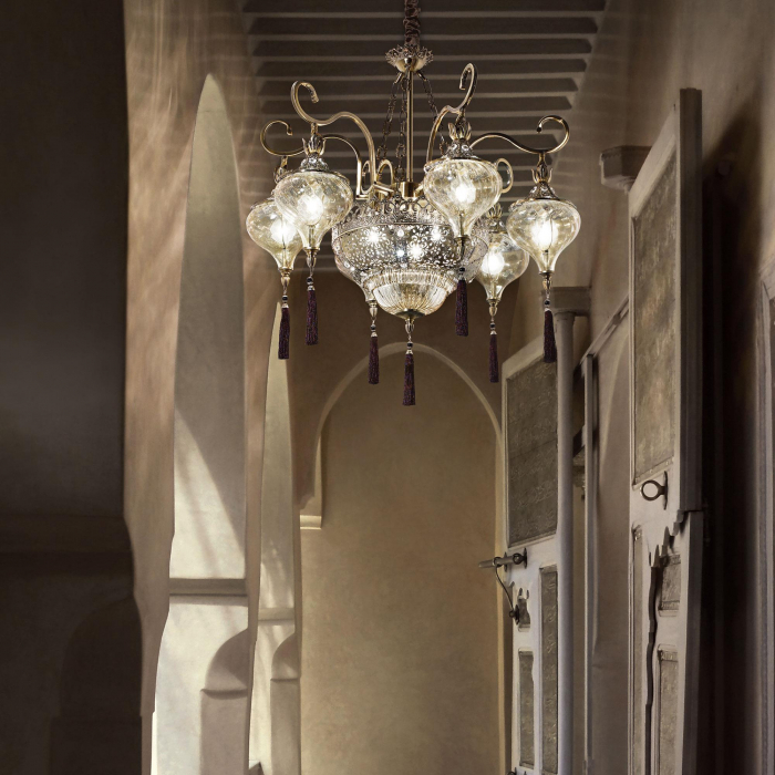 LUSTRA CLASICA HAREM SP9 - IDEAL-LUX [2]
