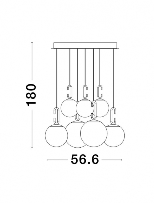Suspensie moderna Hook SP7 - 9695221 - corpuri de iluminat moderne [4]