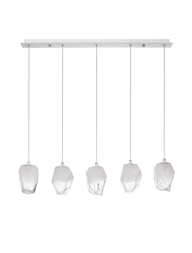 ICE suspensie SP5 - 9260235 - Gradient White Colour Glass & White Metal [4]