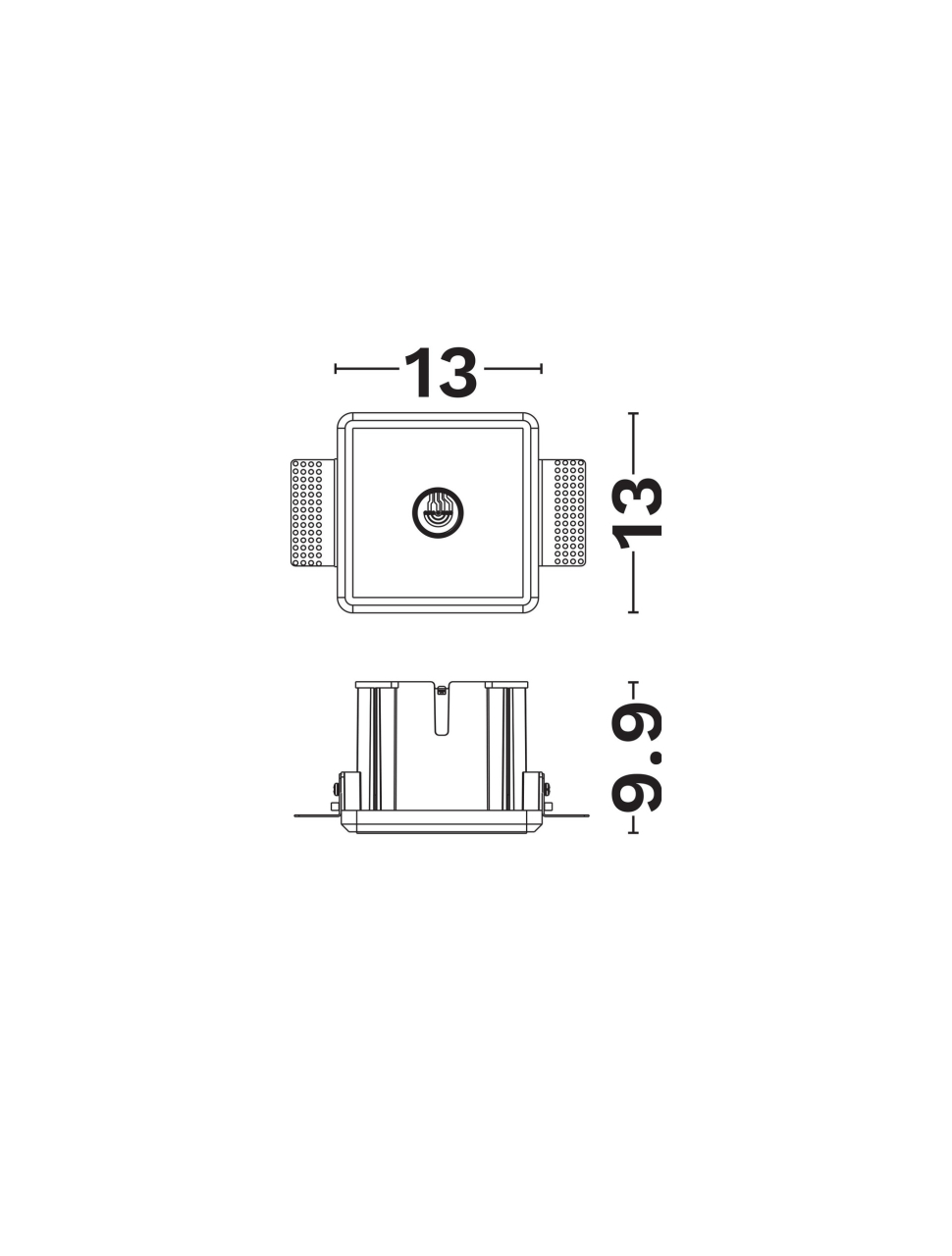 Imagine Lighting Systems W-Gypsum Base White-L130 [6]
