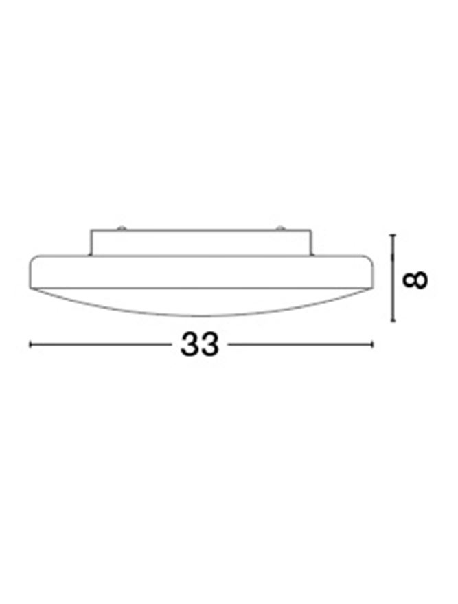 IVI plafoniera - 6100522 - White Opal Glass & White Metal [3]