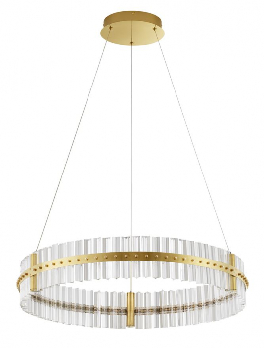 Suspensie moderna cristal - Kezo diam 78 - suspensie 6339 lm - 3500K [2]