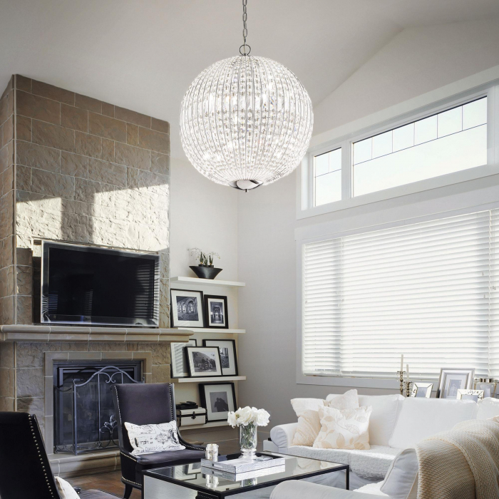 LUSTRA CLASICA CRISTAL LUXOR SP12 - IDEAL-LUX [2]