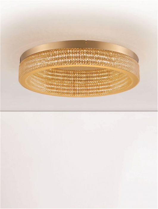 Plafoniera moderna LED - Klepsidra - plafoniera diam 60 - 3666lm - 3000K [4]