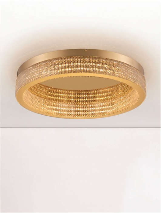 Plafoniera moderna LED - Klepsidra - plafoniera diam 60 - 3666lm - 3000K [3]