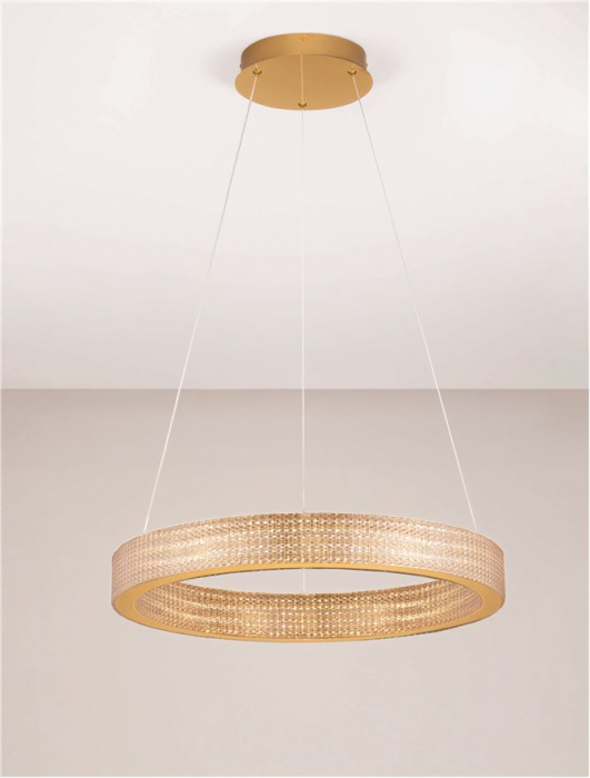 Klepsidra - Suspensie moderna LED diam 60 - 5286lm - 3000K [6]