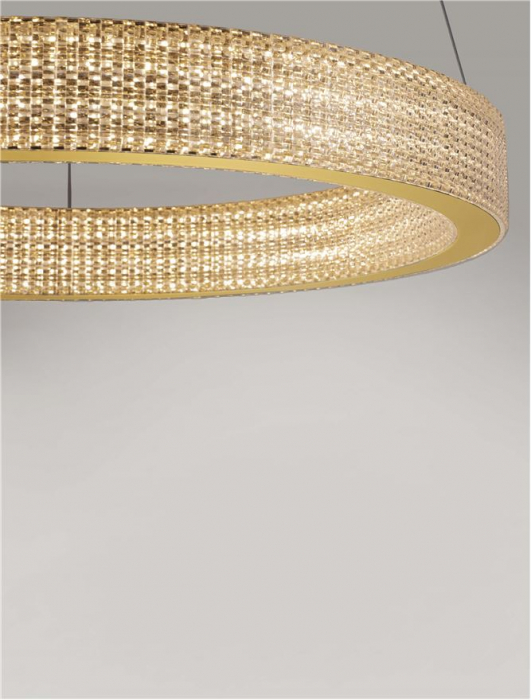 Klepsidra - Suspensie moderna LED diam 60 - 5286lm - 3000K [2]