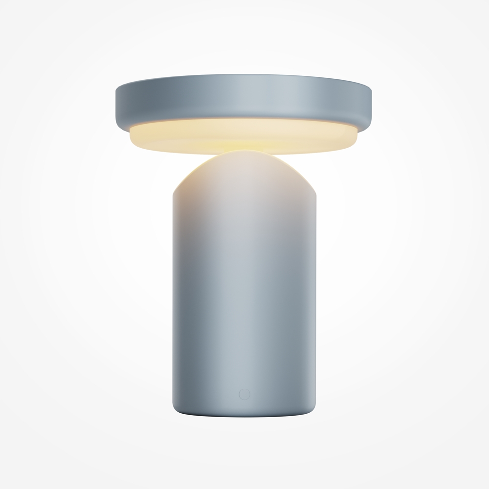 Lampă de masă reîncărcabilă Maytoni Topo, albastru, LED 5 W [3]