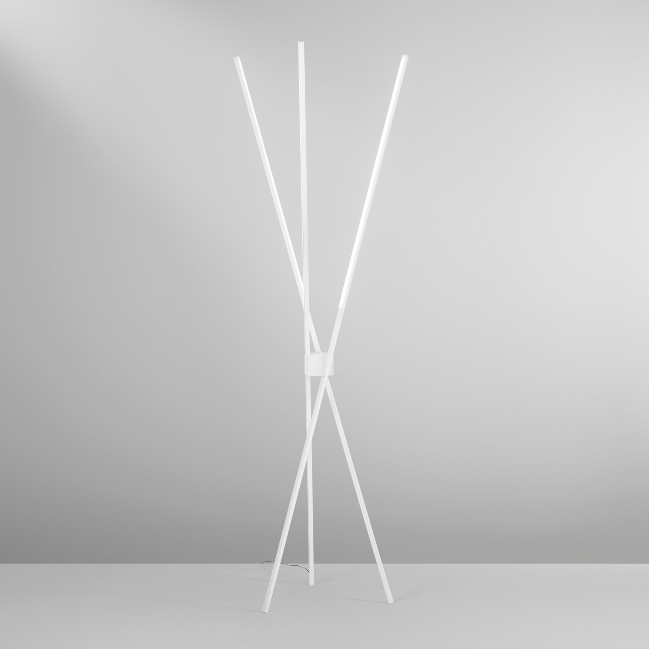 LAMPADAR LED SHANGHAI ALBĂ 31W 3990LM CCT 49,5X49,5X159CM [2]