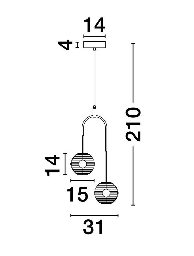 LAS suspensie LED 9009138 [6]
