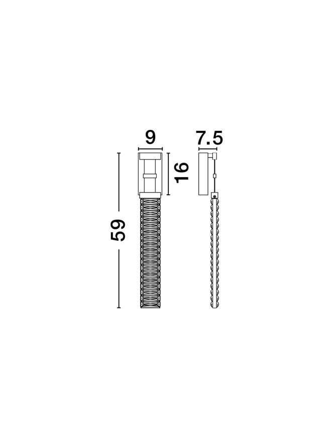 Aplica moderna cristal Lazura AP1 - corpuri de iluminat moderne [4]