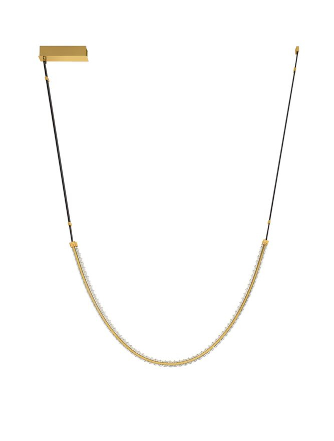 Suspensie moderna cristal Lazura Sp1 LINE - 56W - corpuri de iluminat moderne [1]