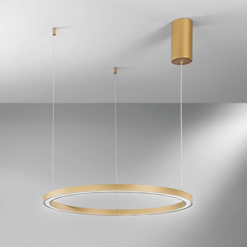 Suspensie moderna LED-HOOP- - dimensiuni 60/80/120 cm - culori alb/negru/auriu [1]