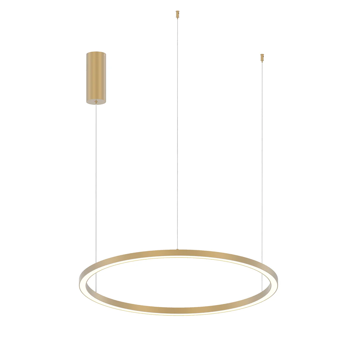 Suspensie moderna LED-HOOP- - dimensiuni 60/80/120 cm - culori alb/negru/auriu [2]