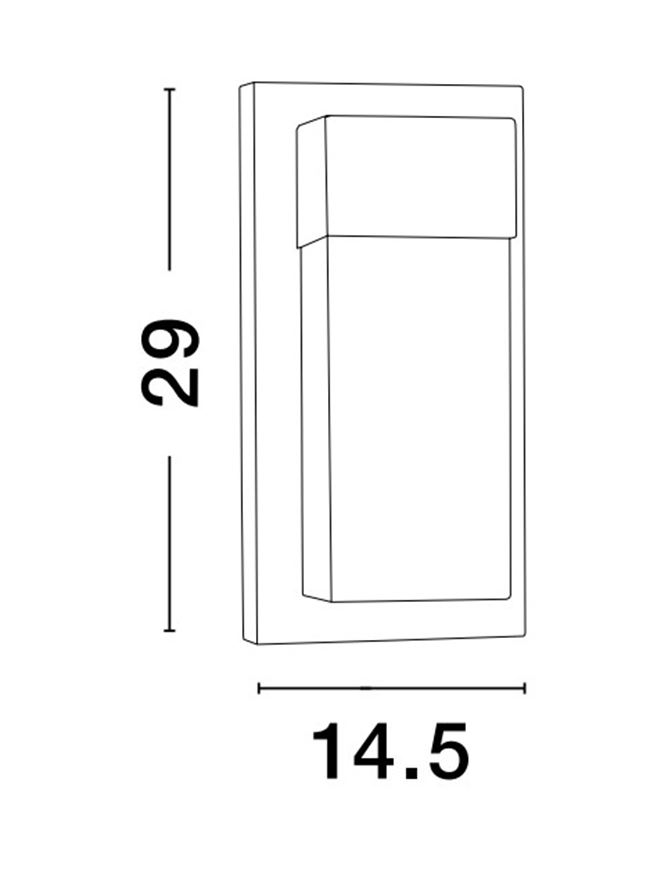 LETO aplica exterioara LED 9060202 [4]