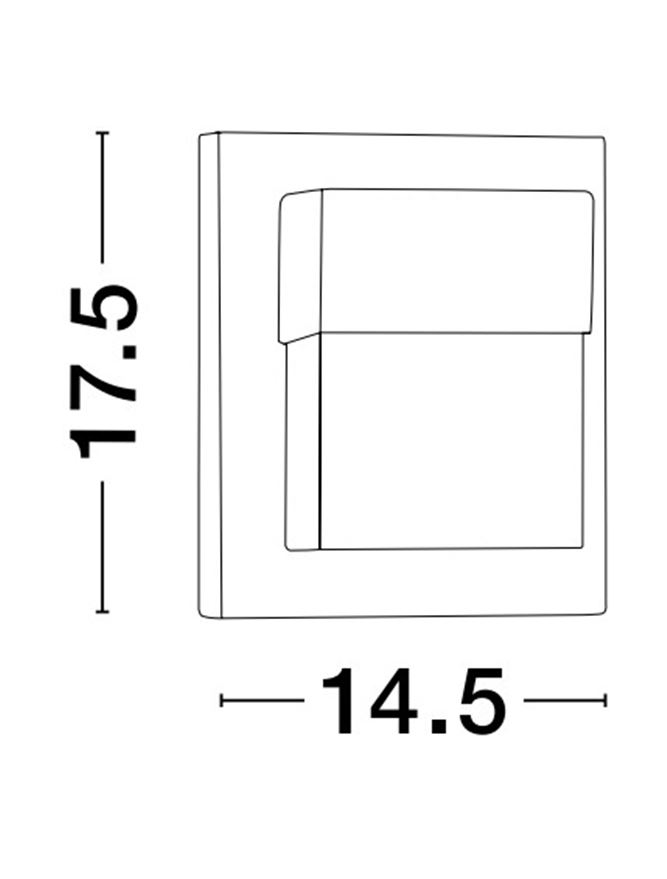 LETO aplica exterioara LED 9060205 [3]