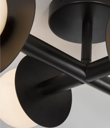 Plafoniera moderna LICATO 4L - Negru - 9043316 - Nova Luce [4]