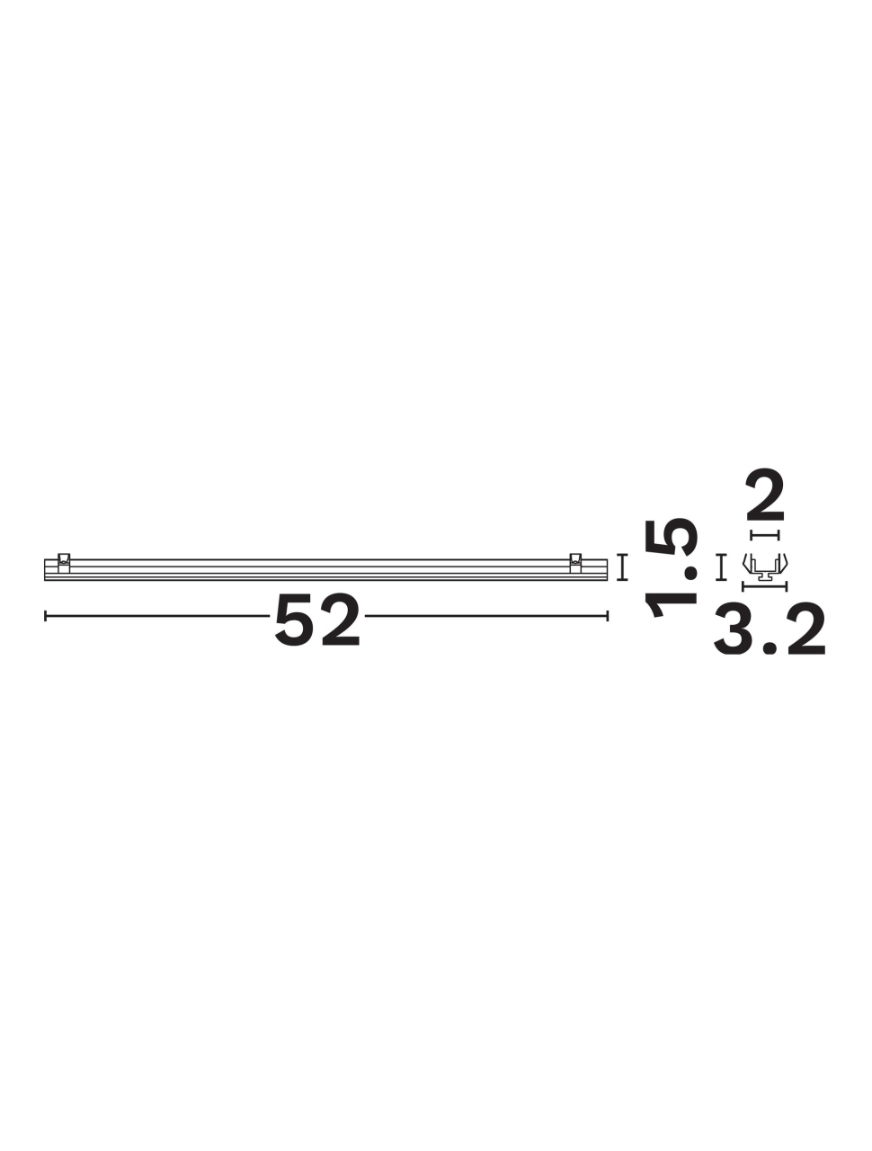 Linear Lighting Profiles B-Sandy black Alum-L52 [2]