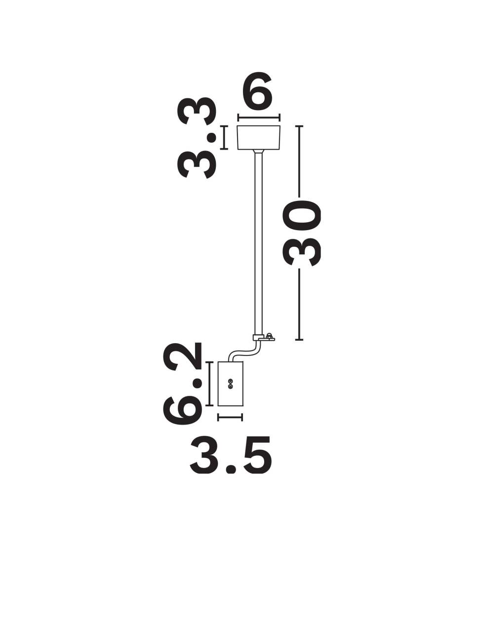 Linear Lighting Profiles B-Used suspend rod [3]
