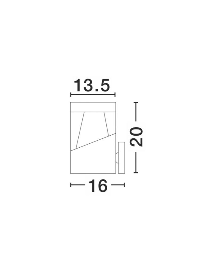LOCK aplica exterioara LED 813101 [3]