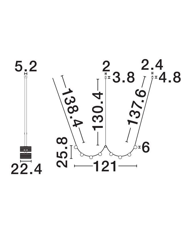 Luma  - Suspensie moderna LED 31W [9]