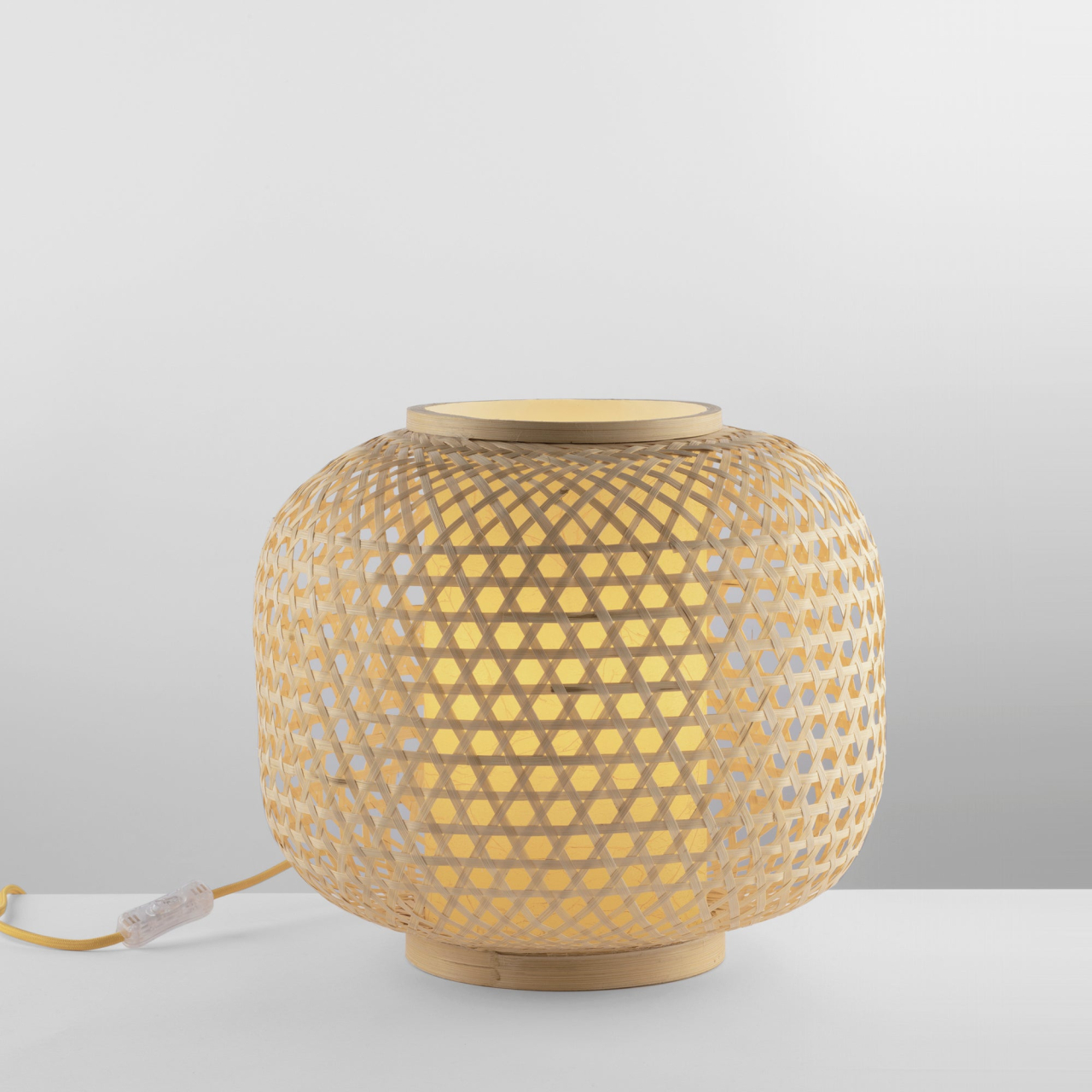 LUME ZEN LEGNO 1XE27 36X36X31CM [2]