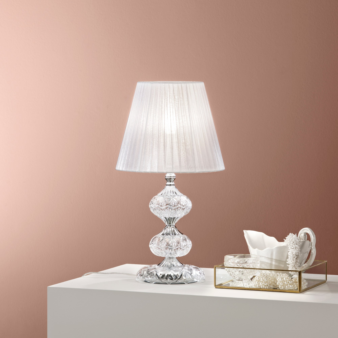 LUMETTO INCANTO CROMO 1XE14 25X46CM [2]