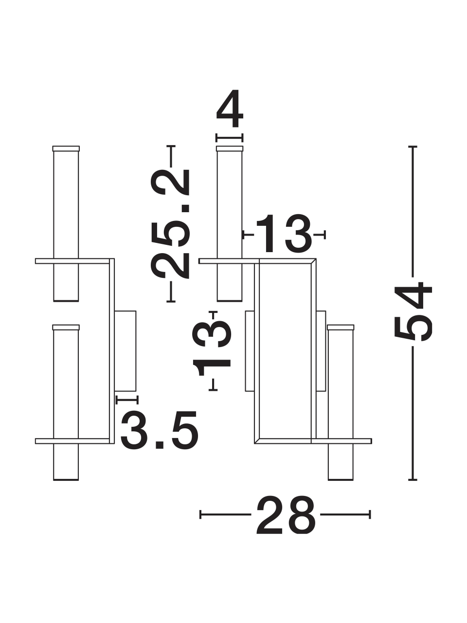 LUMIEN 1 black - aplica moderna AP2 [7]