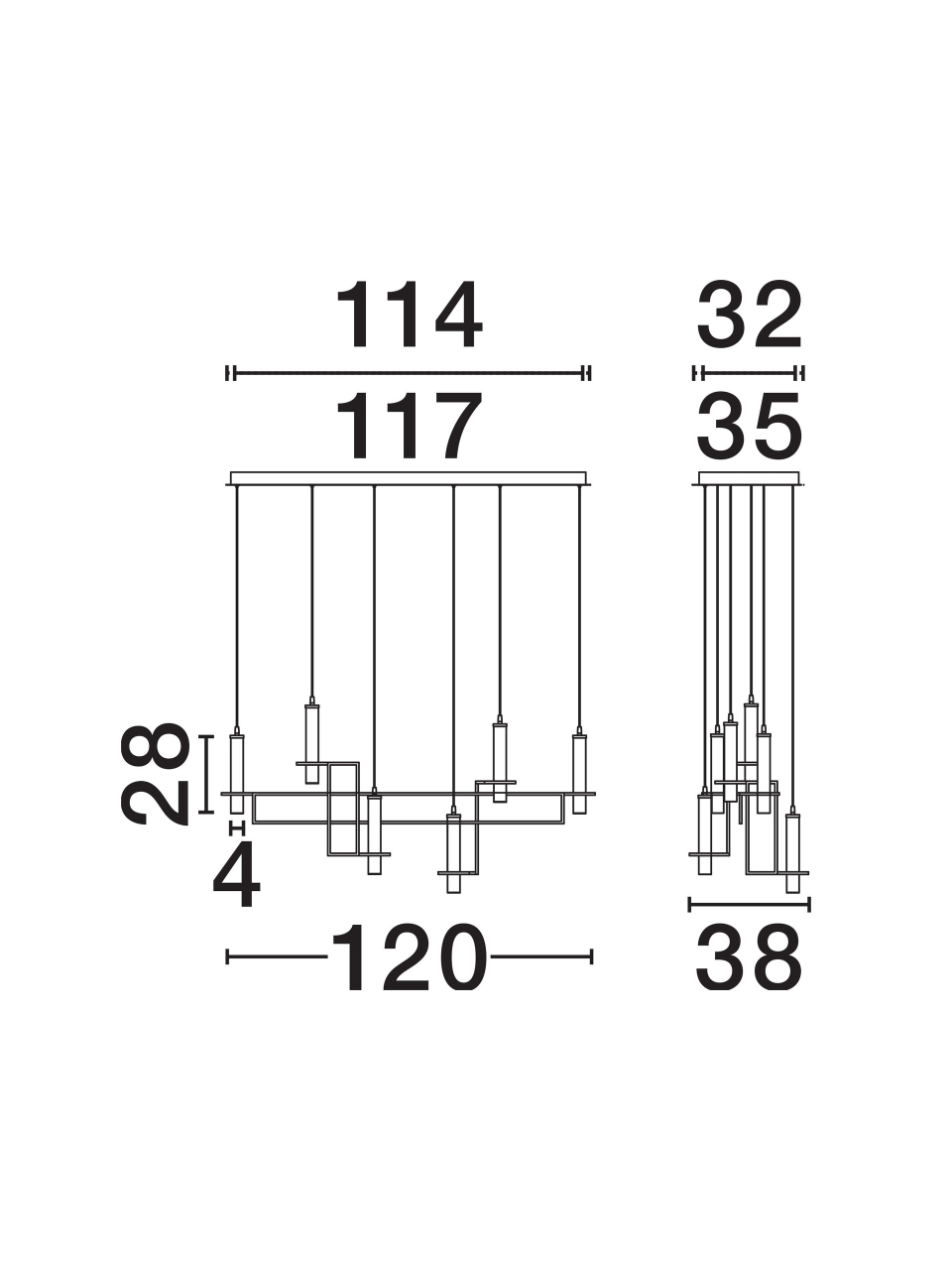 LUMIEN 1 black - suspensie moderna LINIARA [9]