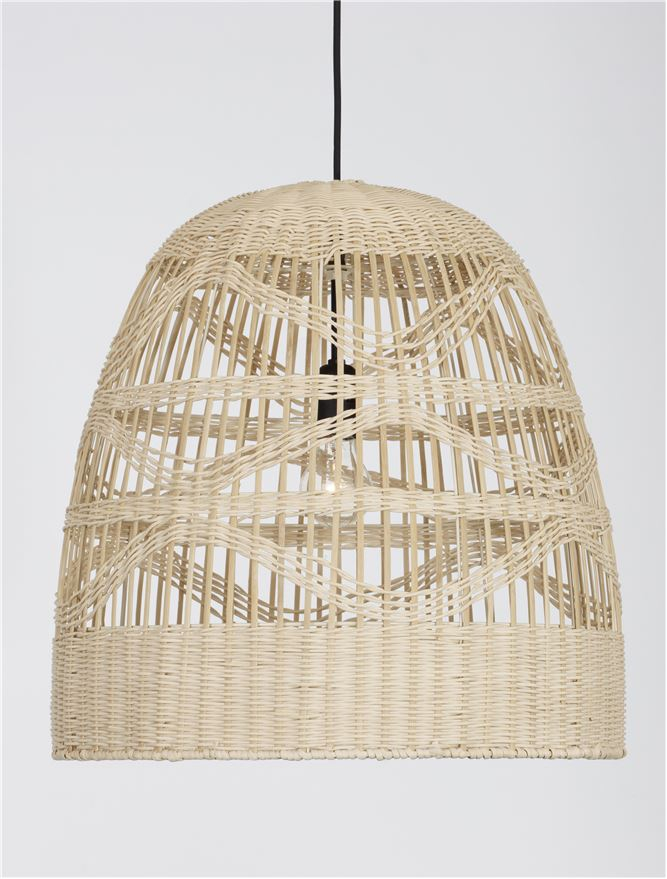 MARLO suspensie SP1 - 9586504 - Natural Ratan Black Fabric Wire & Base [6]