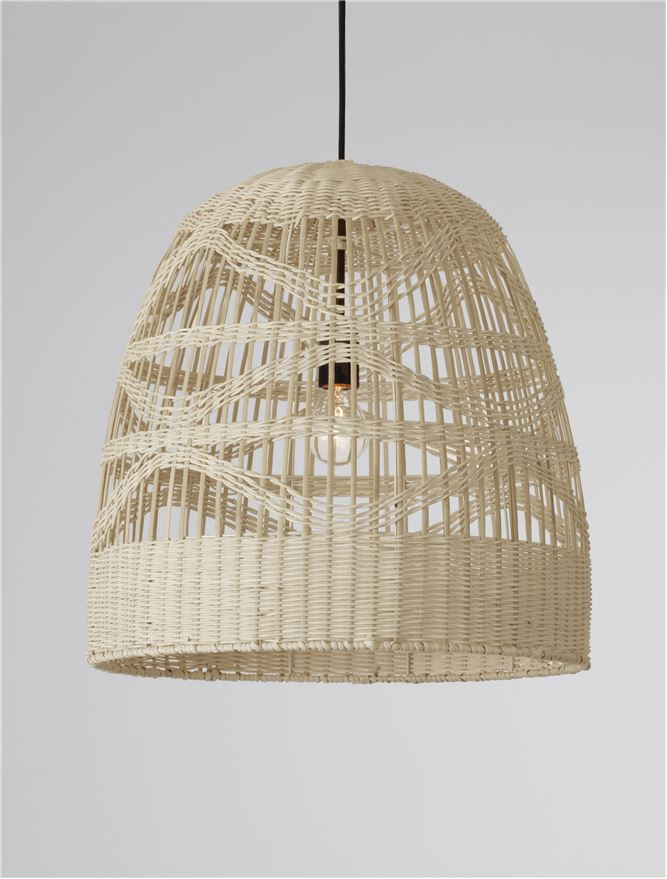MARLO suspensie SP1 - 9586504 - Natural Ratan Black Fabric Wire & Base [7]