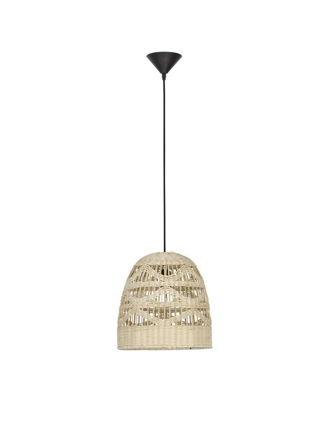 MARLO suspensie SP1 - 9586505 - Natural Ratan Black Fabric Wire & Base [2]